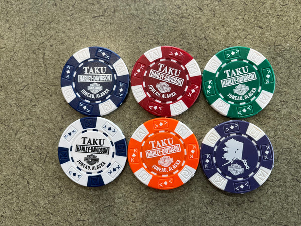 Standard Taku Poker Chip