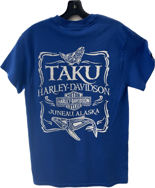 Taku Salmon-Whale Pocket T-Shirt