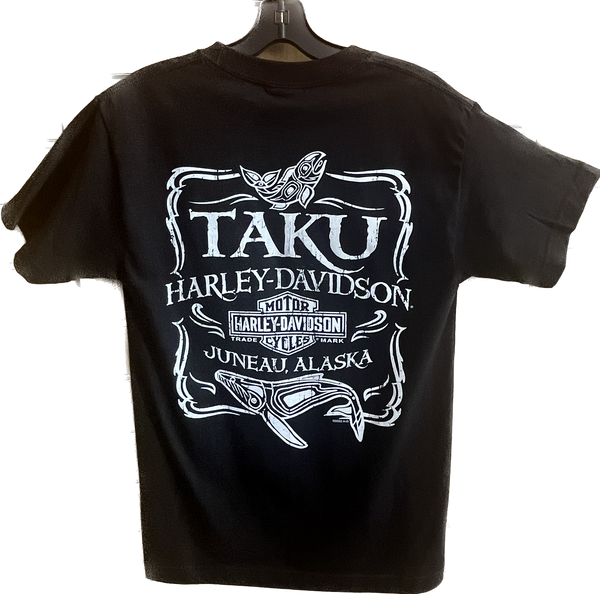 Taku Salmon-Whale Pocket T-Shirt